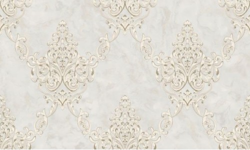 Обои ML530211 (4) Королевский вензель горячее тиснение на флиз. основе 1,06*10м ДЕКОРОН (DEKORON) 320g